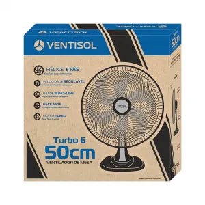 Ventilador de Mesa 50cm Vermelho 220V - Image 4