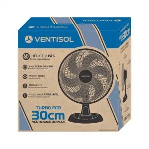 Ventilador de Mesa Economy 30cm Preto 220V - Image 5