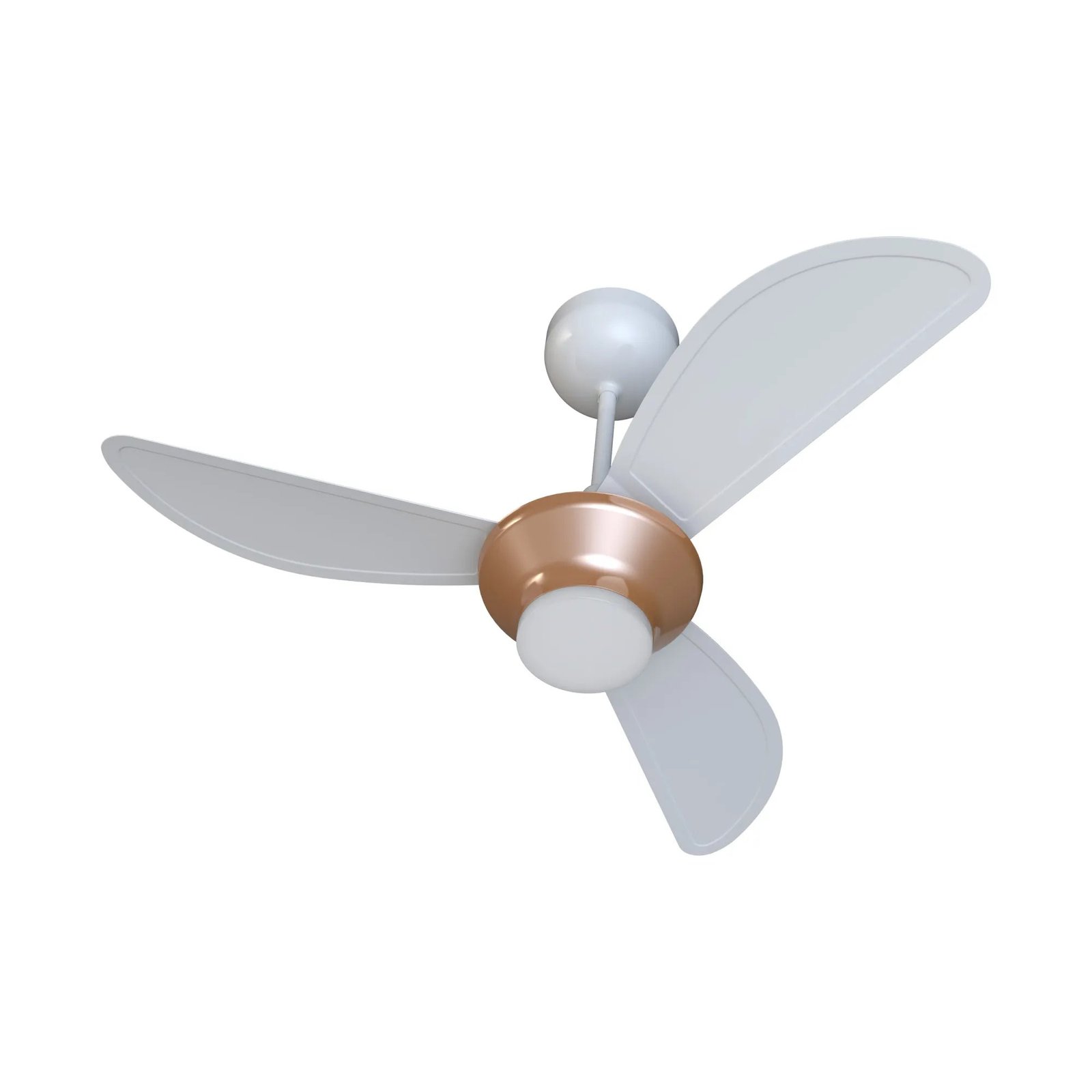 Ventilador de Teto Mistral Led Com Controle Inverter Bronze/Bco 127/220V - Image 2